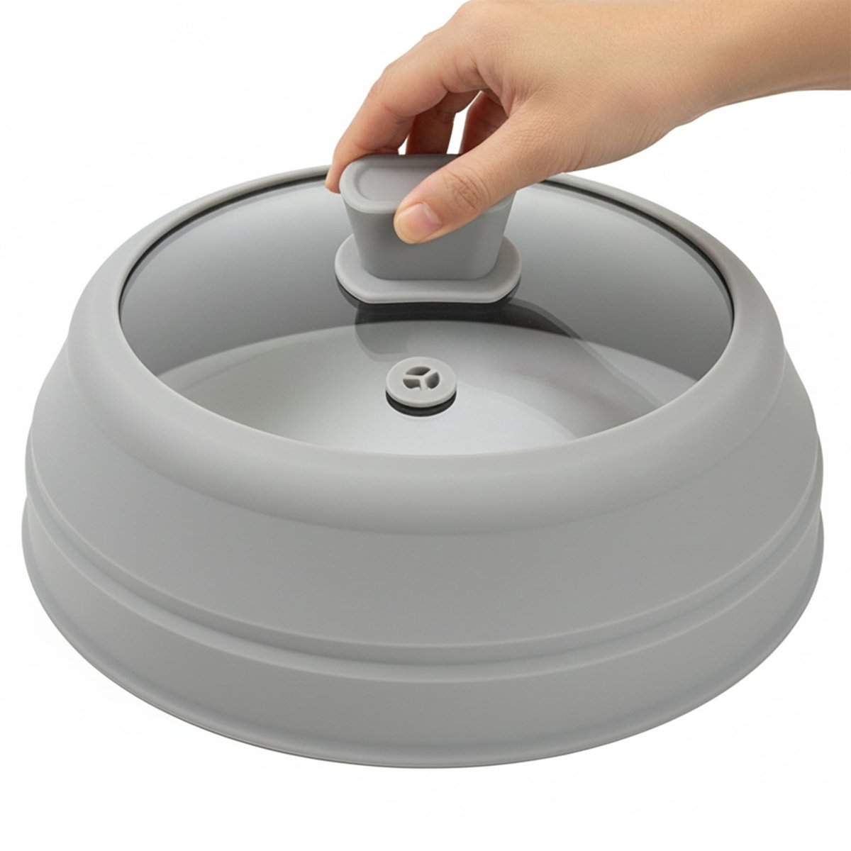 Omgoods - Magnetron Spetterdeksel van Tempered Glass en Siliconen