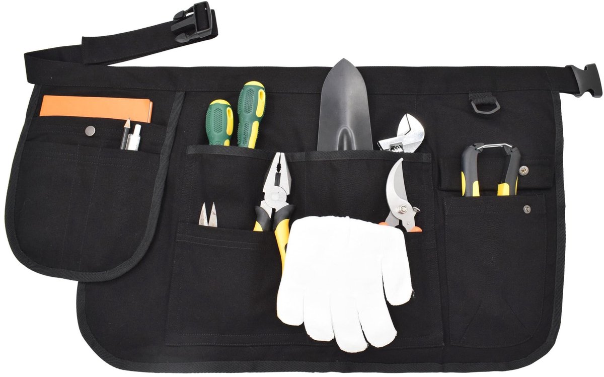 Omgoods - Unisex Tuin Schort met Verstelbare Tailleband