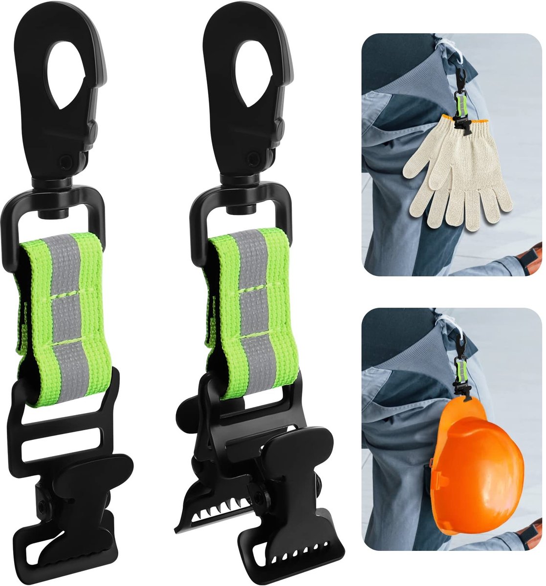 Omgoods - Glove Holder met Carabiner voor Brandweermannen, 2 Stuks