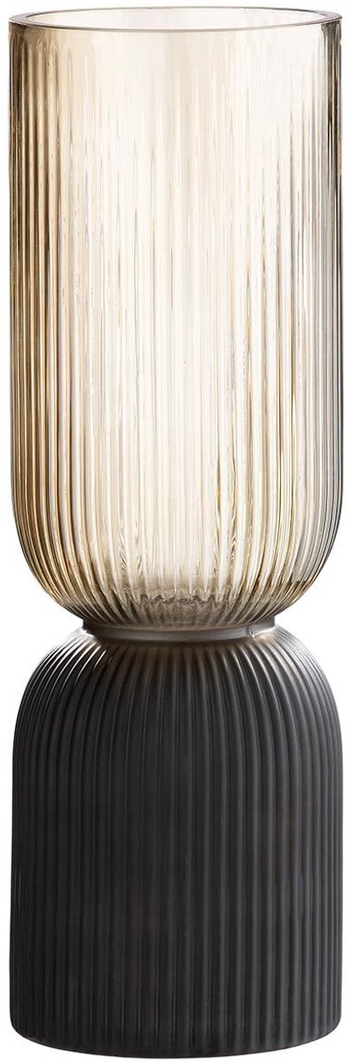Omgoods - Decoratieve Glazen Vaasje voor Bloemen en Windlicht 31,5 cm
