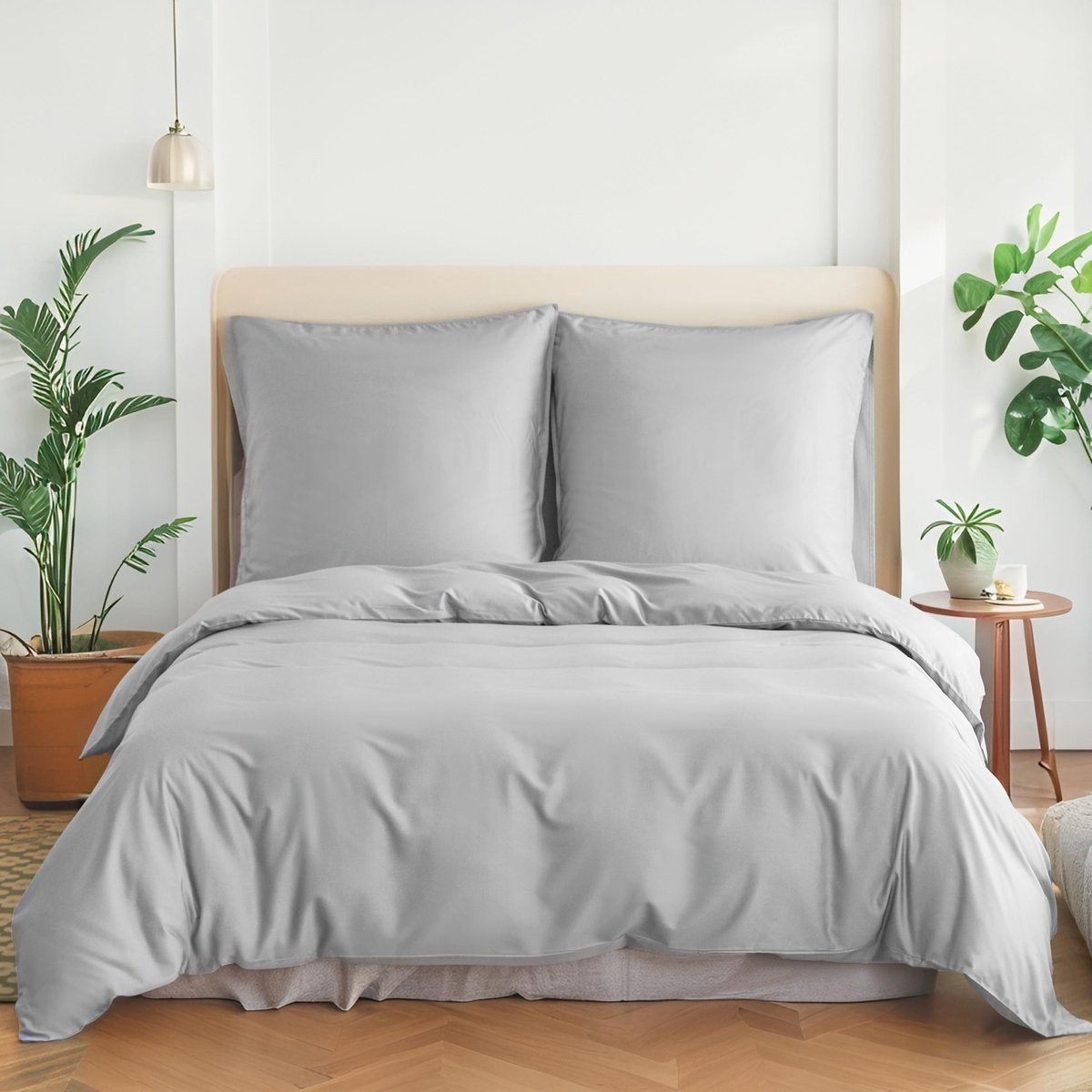 Omgoods - Bamboo Dekbedovertrek Set, Zacht en Ademend voor een Luxe Slaapervaring