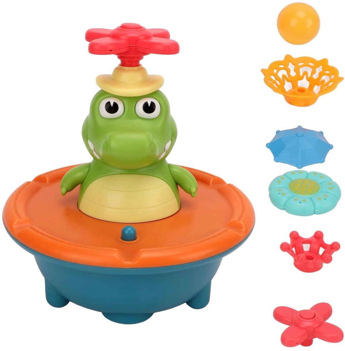 Omgoods - Waterstraalspeelgoed - Muzikaal Douchekop - Veilig en Duurzaam - Babybadkamer - Zwembadspeelgoed - Peuter Jetbadspeelgoed - Geschikt voor...