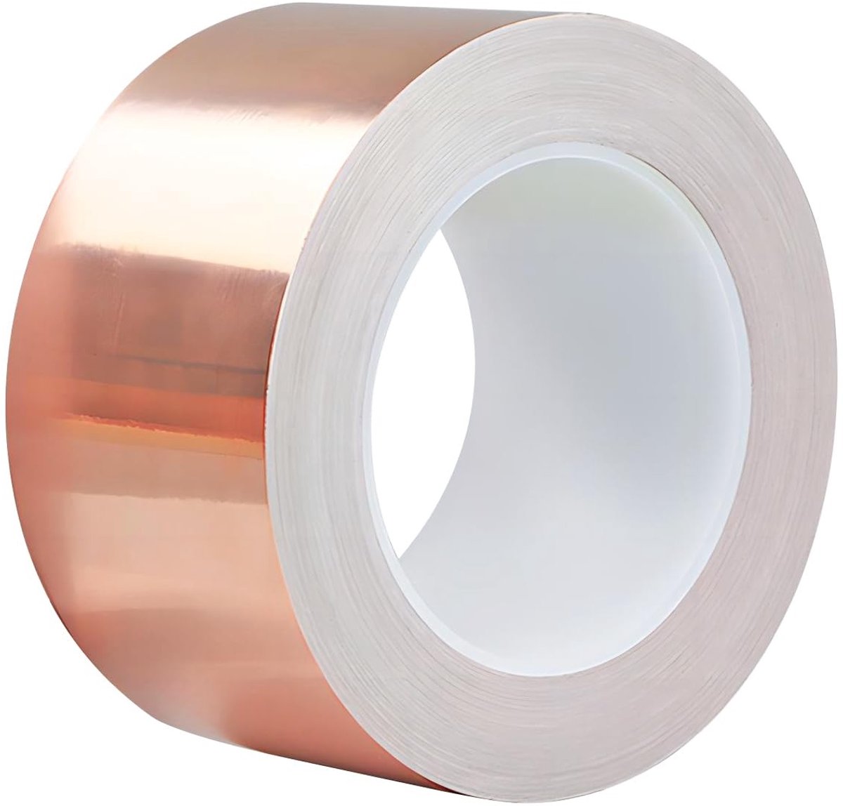 Omgoods - Koper Plakband 65mm x 20m, Zelfklevend en Geleidend