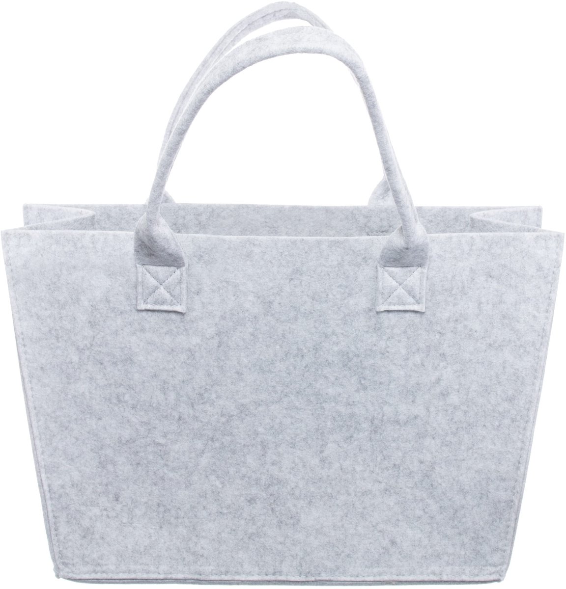 Omgoods - Vilt Shopping Bag met Stevige Handvatten en Vouwfunctie