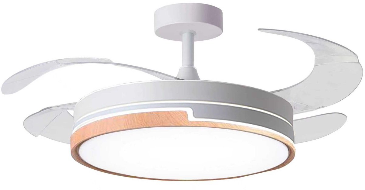 Omgoods - Energiezuinige Plafondventilator met LED en Afstandsbediening
