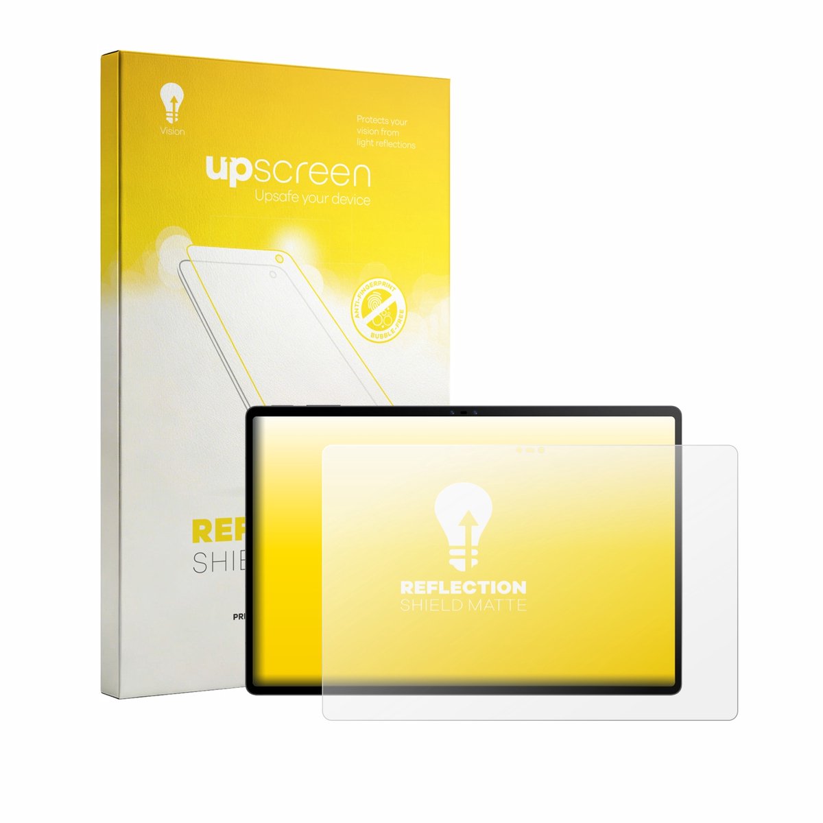 upscreen - Screenprotector voor Nubia Pad 3D 12.4" - Folie Beschermfolie anti glare matte