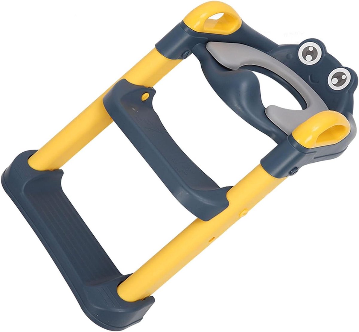 Zindelijkheidstrainer Toilet - Potty Ladder - Zindelijkheidstraining - Opvouwbaar en Verstelbaar - 41 x 36 x 15 cm - Geel