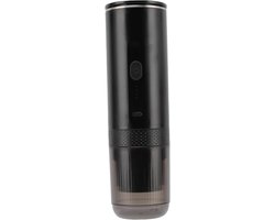 Draagbaar Koffiezetapparaat - Reis Koffiezetter - Koffie Maken Onderweg - Snelle Verwarming - 80ml Tank - Zwart