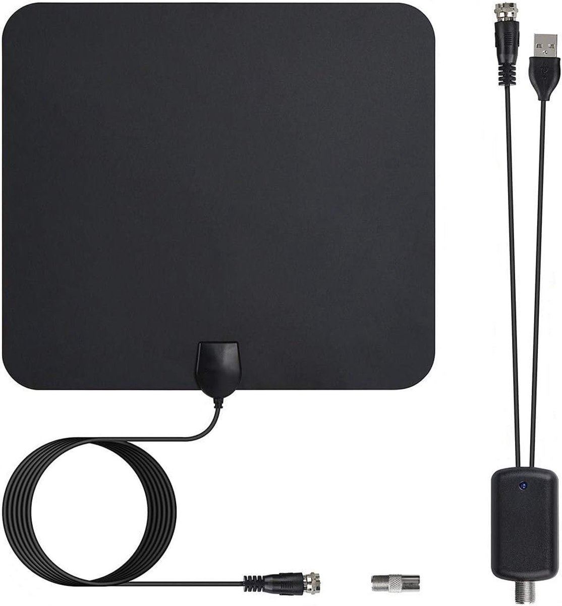 ATSC indoor HD TV-antenne aarde digitale antenne desktop TV-antenne 4K F-TV compatibel 100KM ontvangstbereik