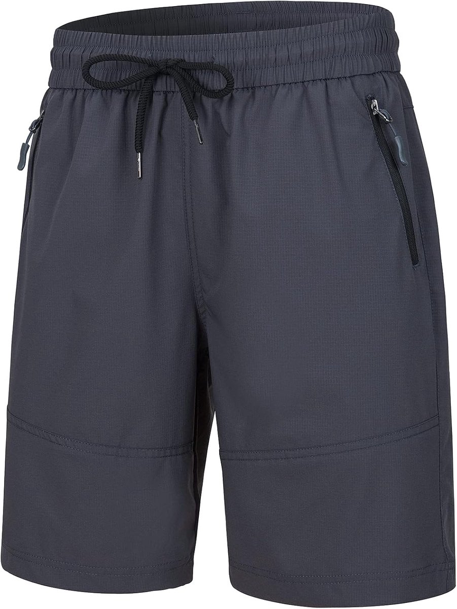Wandelbroek, korte damesbroek, zomerbroek, bermuda-shorts, outdoor, trekkingbroek, kort, lichte stretch, golf, cargo, MTB-broek met zakken met ritssluiting
