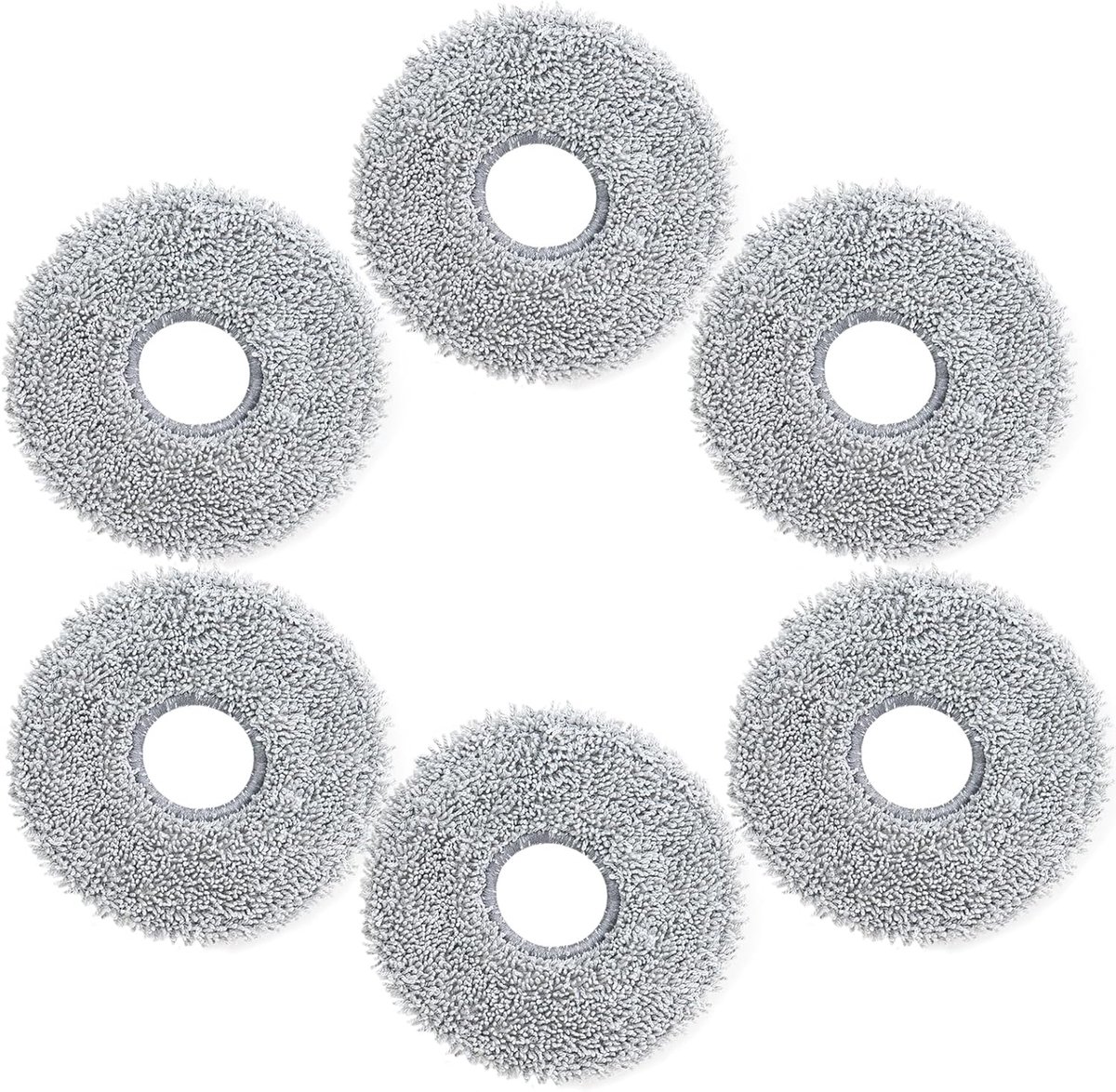 Dweilen voor Dreame L10s Ultra Gen 2/Gen 3/L10s Pro Ultra Heat/X40 Ultra Complete /L40 Ultra/L50 Ultra robotstofzuiger,verbeterde microvezel,zacht,wasbaar en herbruikbaar,vervangende dweilmop