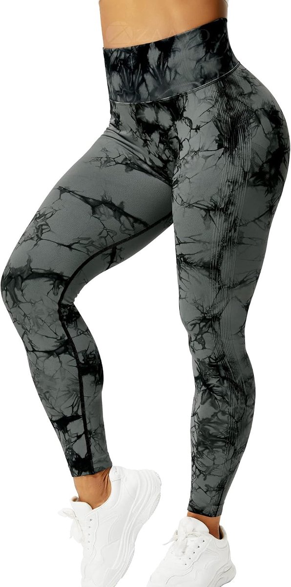 Compressie sportlegging voor dames, yoga, fitness, sportbroek, ondoorzichtige scrunch butt yogabroek, naadloos