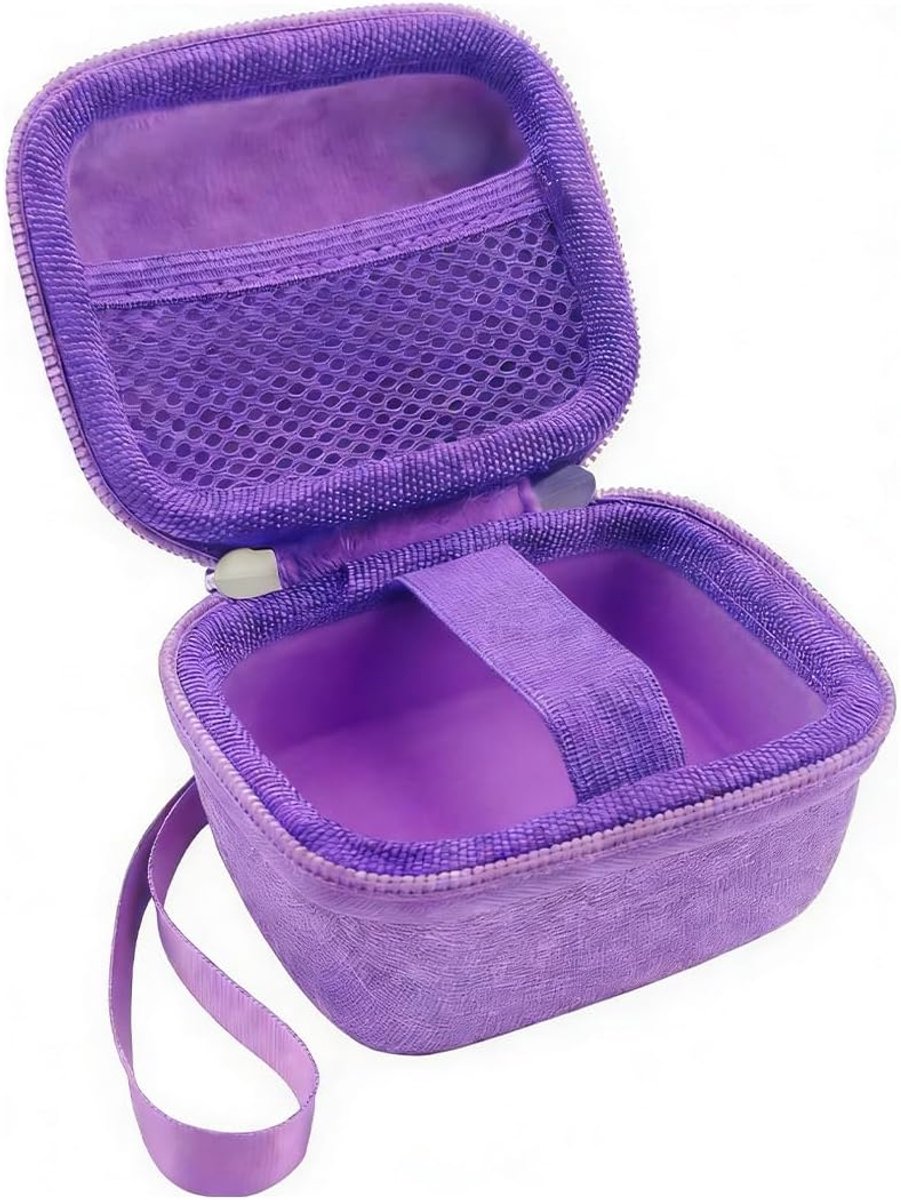Cameratas voor kinderen, violet, beschermhoes voor Pixpro instant-camera, draagbaar voor kindercamera's, veilige cadeau-ideeën