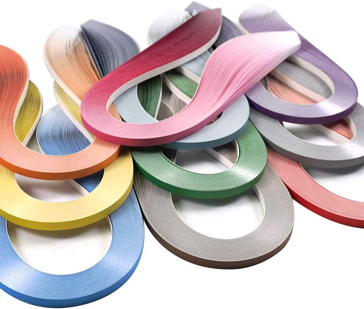 Papier Quilling Gradient Series Set 10 Kleuren QP388 (10 Packs Individueel, Breedte: 3mm)