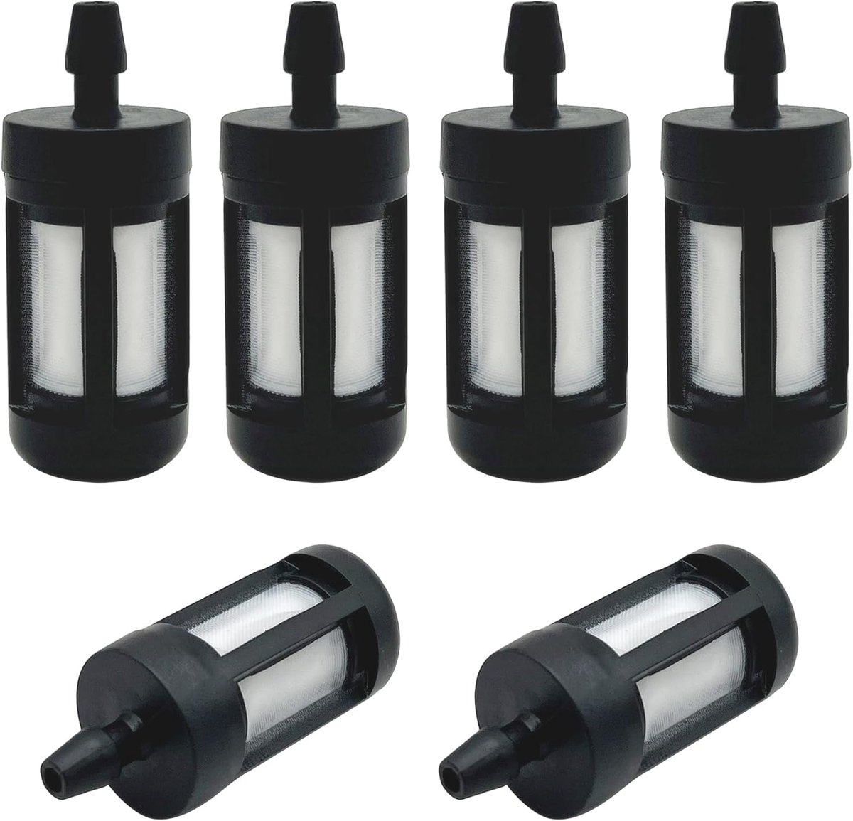 Filters voor Poulan Husqvarna Stihl kettingzaag, 2 cycli, 0,2 inch (5 mm), ID brandstofleiding, trimmer, borstelsnijder, bladblazer