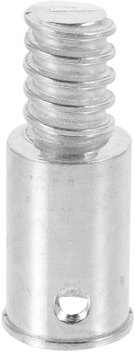 Vervangende Bezemsteel Adapter - Verlengsteel Adapter - Schoonmaken - Ultraschroefdraad - 6.5 cm - Zilver