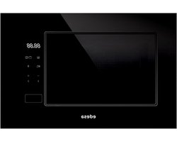 Inbouw Magnetron - Oven Grilloven - Snel Eten Bereiden - Frameloos Design - 20 liter - Zwart
