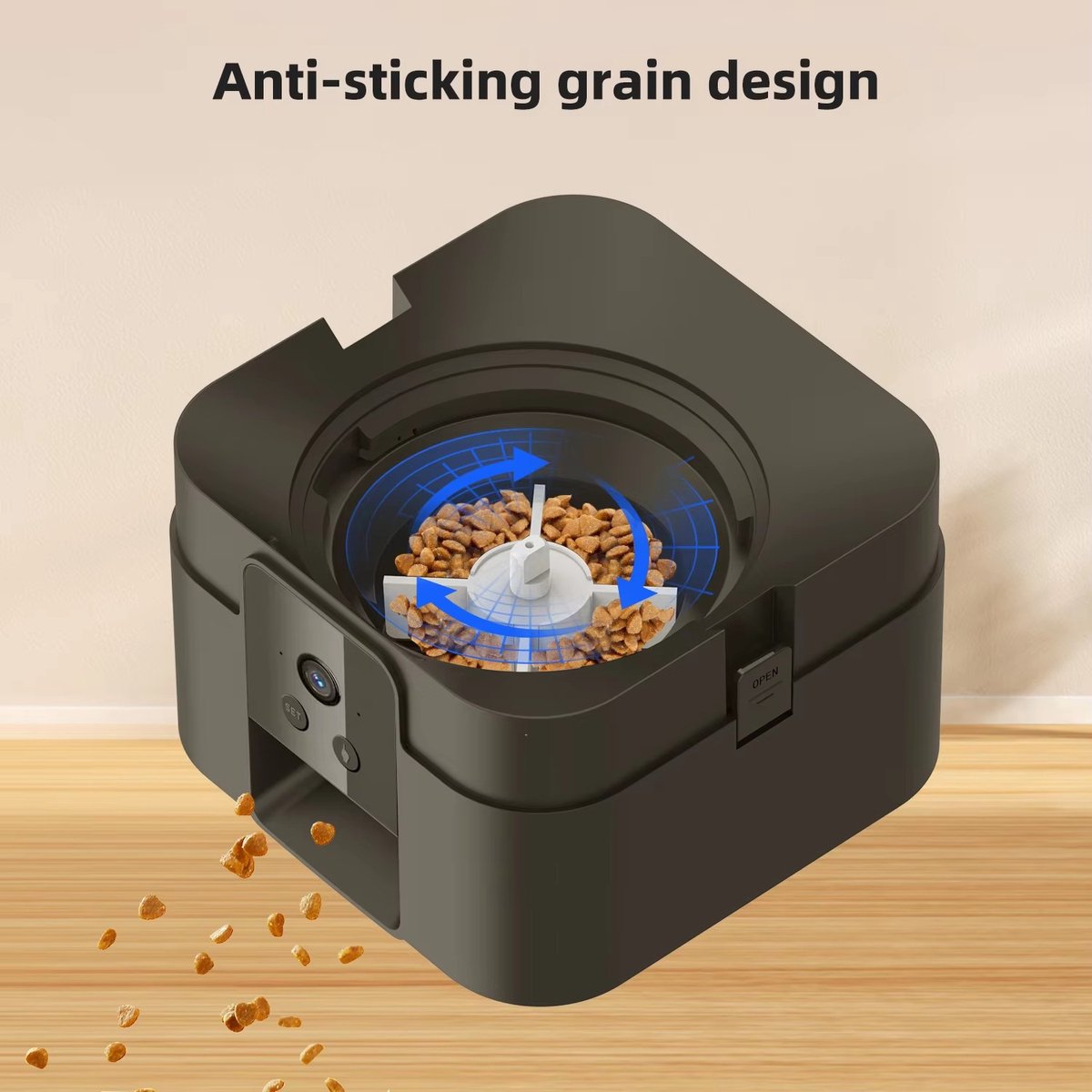 GYW SmartPet Feeder Automatische Voerautomaat met Wifi Bediening - afbeelding 3