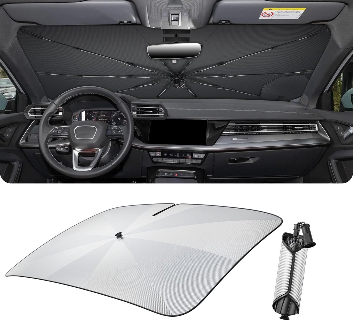 Omgoods - Upgrade Auto Parasol voor Audi A3 8Y 2021-2026
