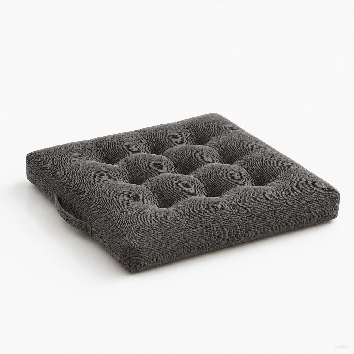 Omgoods - Extra Dik Vloerkussen 40 x 40 cm voor Binnen en Buiten (Grijs)
