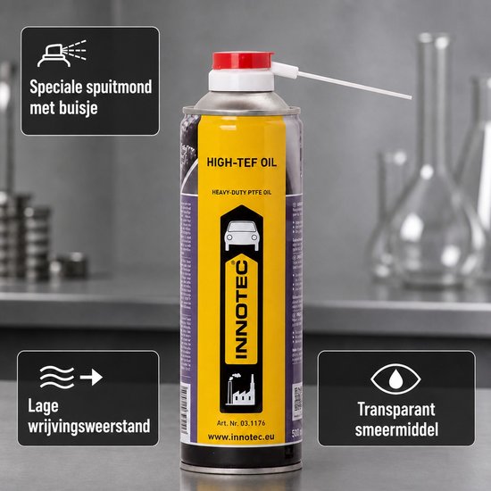 Innotec High-Tef Oil 500ml - Smeermiddel geschikt tot 250 graden — afbeelding 4