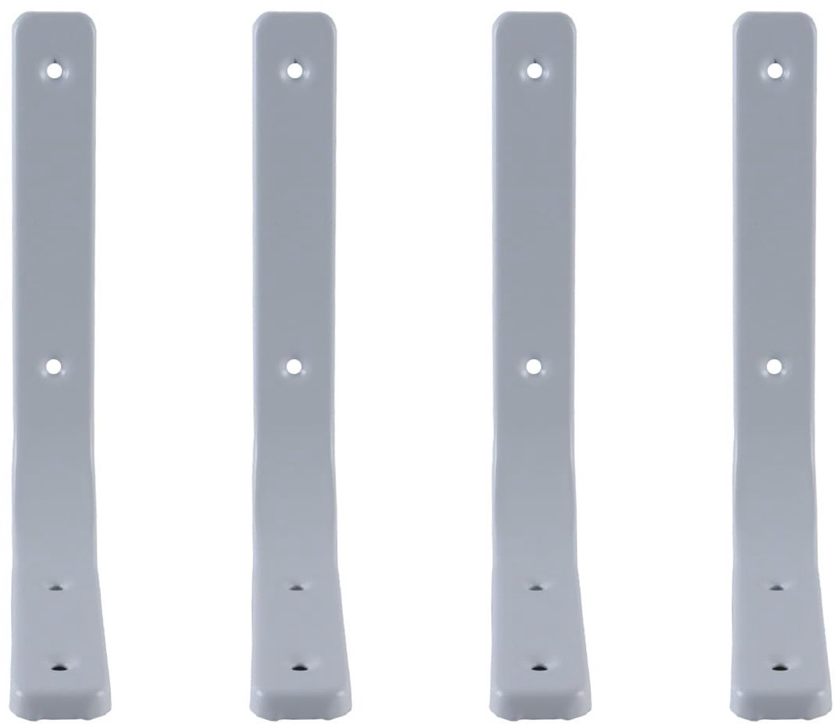 Omgoods - Set van 4 Zware Plankbeugels met Schroeven