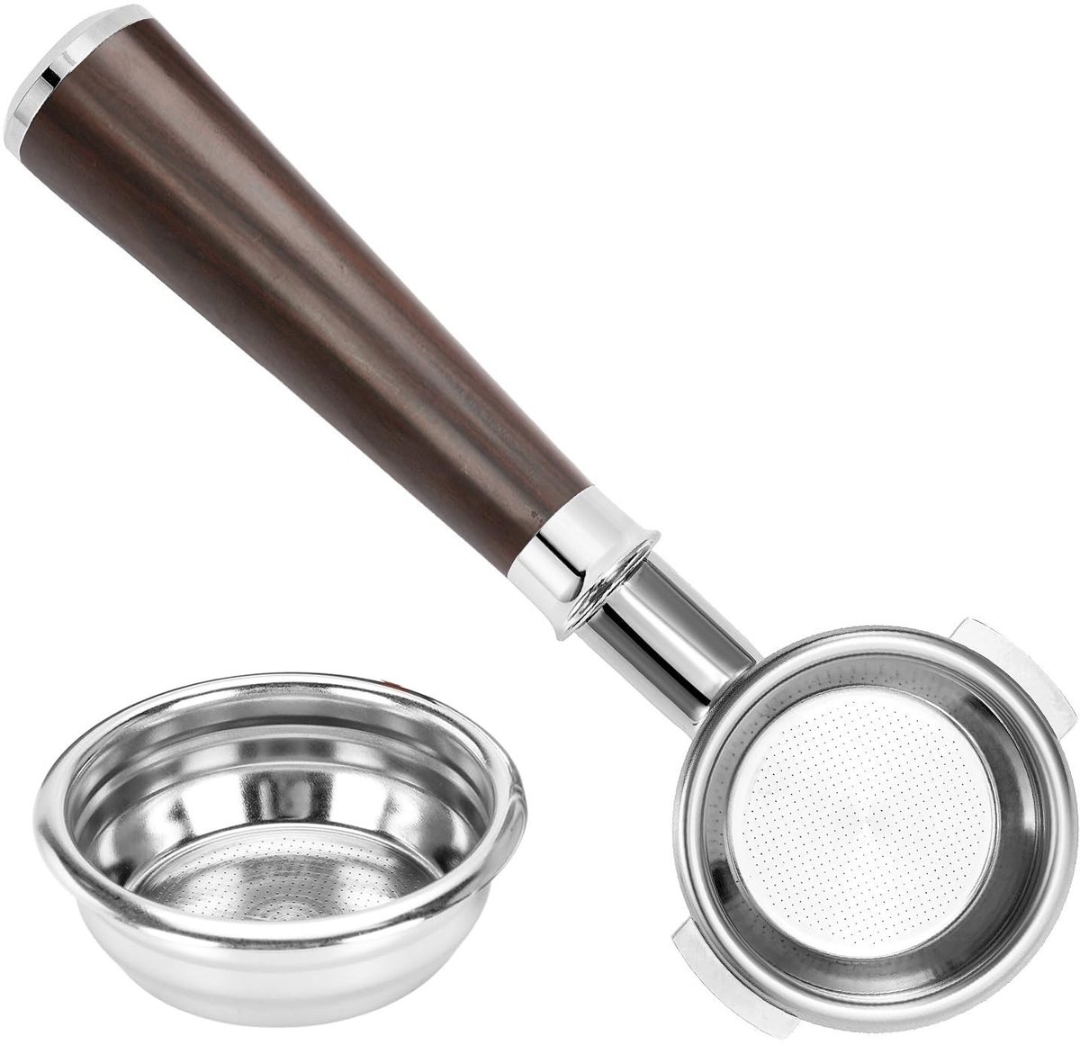 Omgoods - 58mm Bottomless Portafilter voor Perfecte Espresso