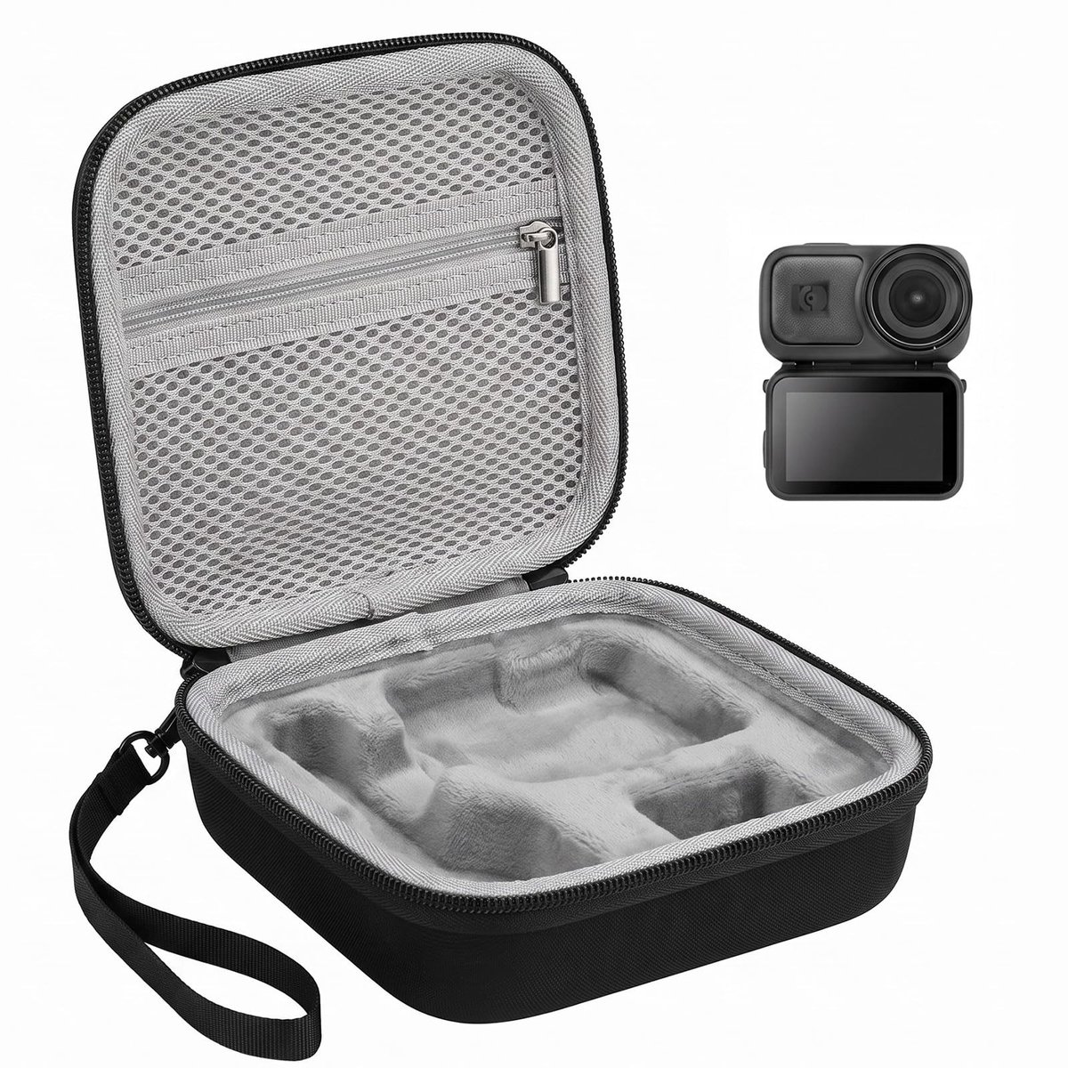 Omgoods - PU Lederen Opbergtas voor Osmo Nano Accessoires