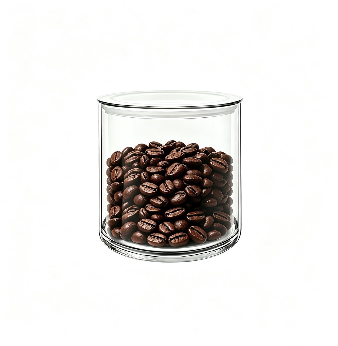 Omgoods - Luchtdichte Acryl Voorraadpot 570ml voor Keuken