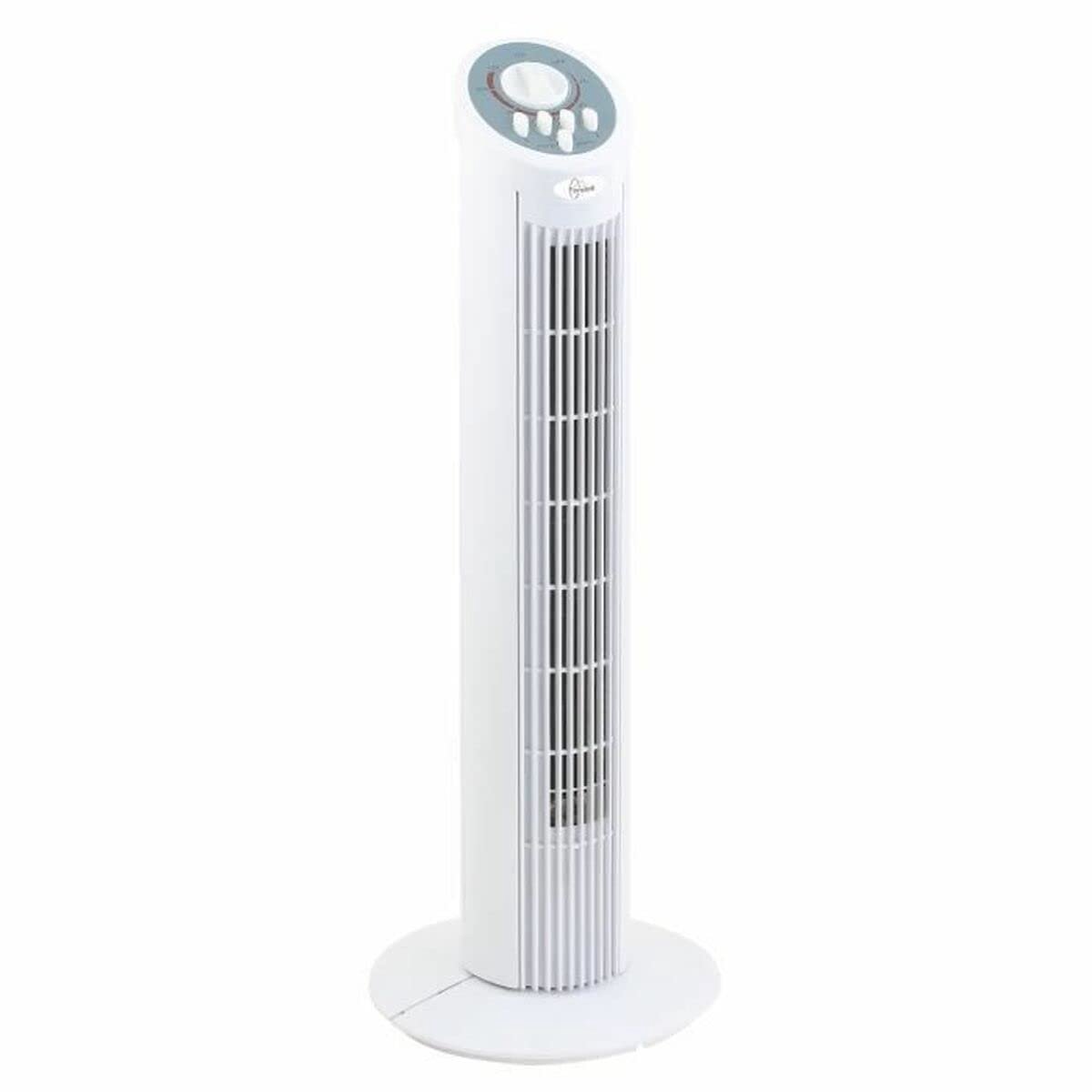 SnelShoppen - Dakota Torenventilator met 2 Uur Timer - Stil, Hoogte 1.2m, Zwart, Ideaal voor Thuis, Kantoor, Slaapkamer, Verkoeling in de Zomer