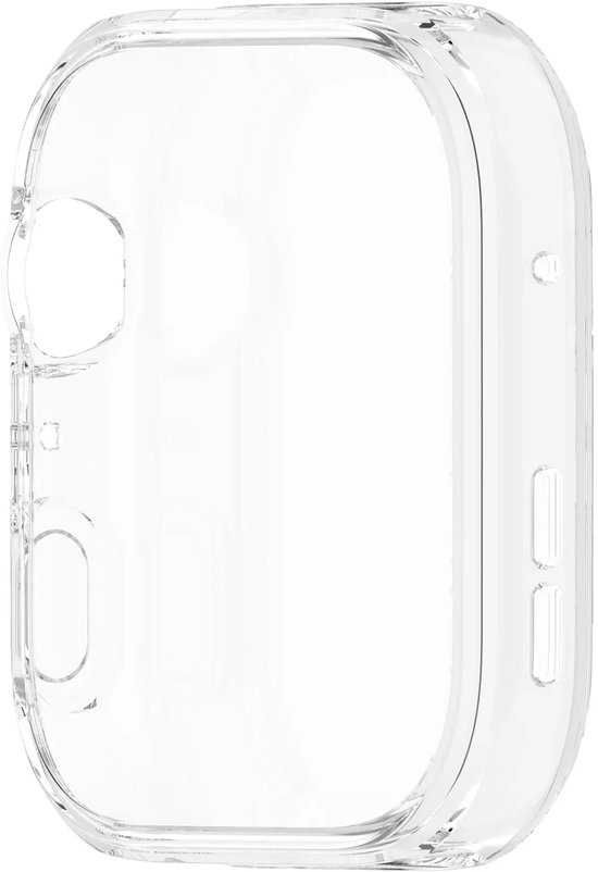 Transparant TPU hoesje voor Huawei Watch Fit 5, strak en minimalistisch design.