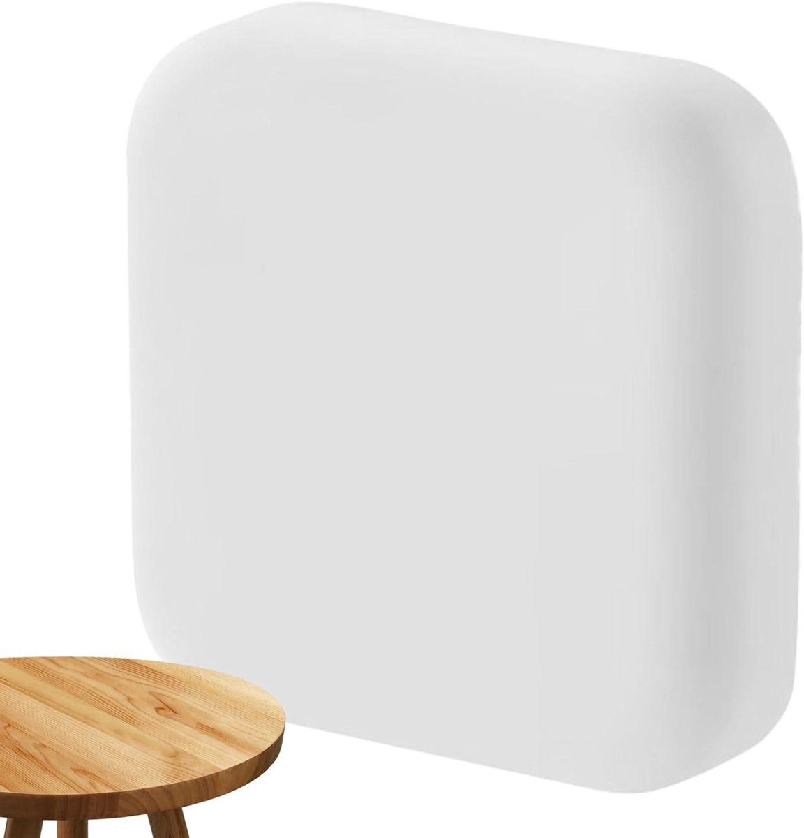 Deurstoppers Muurbeschermer - Wandbeschermer Geluiddemper - Muren Beschermen - Zelfklevend Anti-Botsing - 42x41x41 mm - Wit