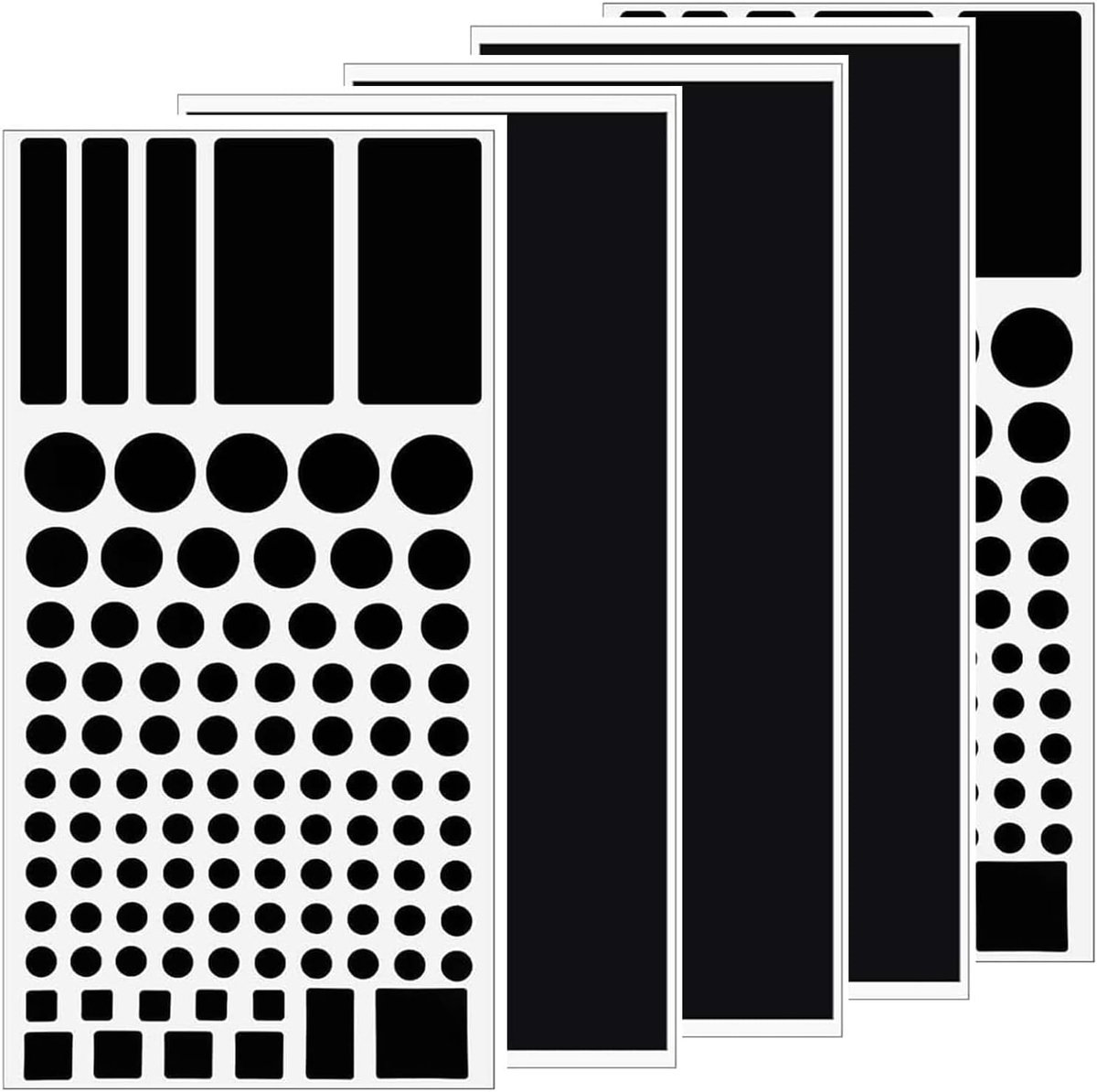 LED licht dimmer filmset - 5-delige set - 3 opake en 2 patroonplaten - ideaal voor het verminderen van fel licht - SnelShoppen