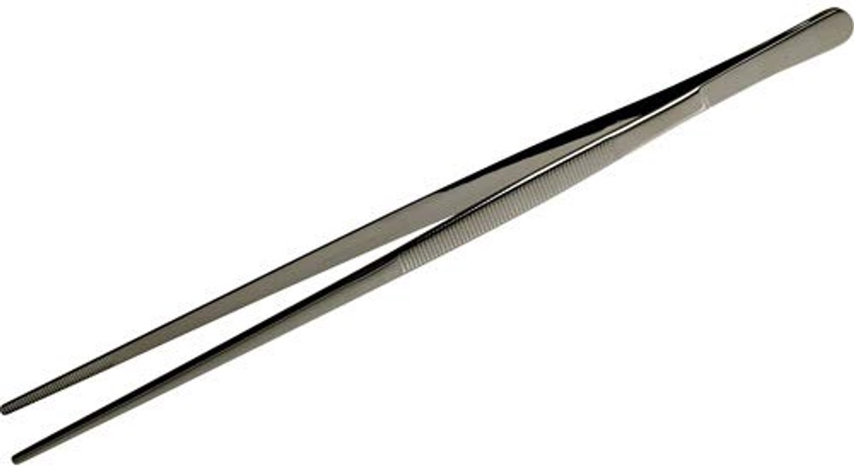 Omgoods - Cocktail 0.2 L Dressur Zwarte Kookpincetten 30 cm - Keukenpincetten