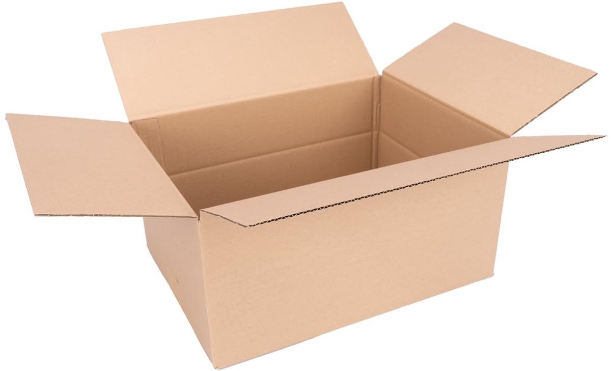 Omgoods - Vouwdozen 400 x 300 x 200 mm Bruin 25 Stuks
