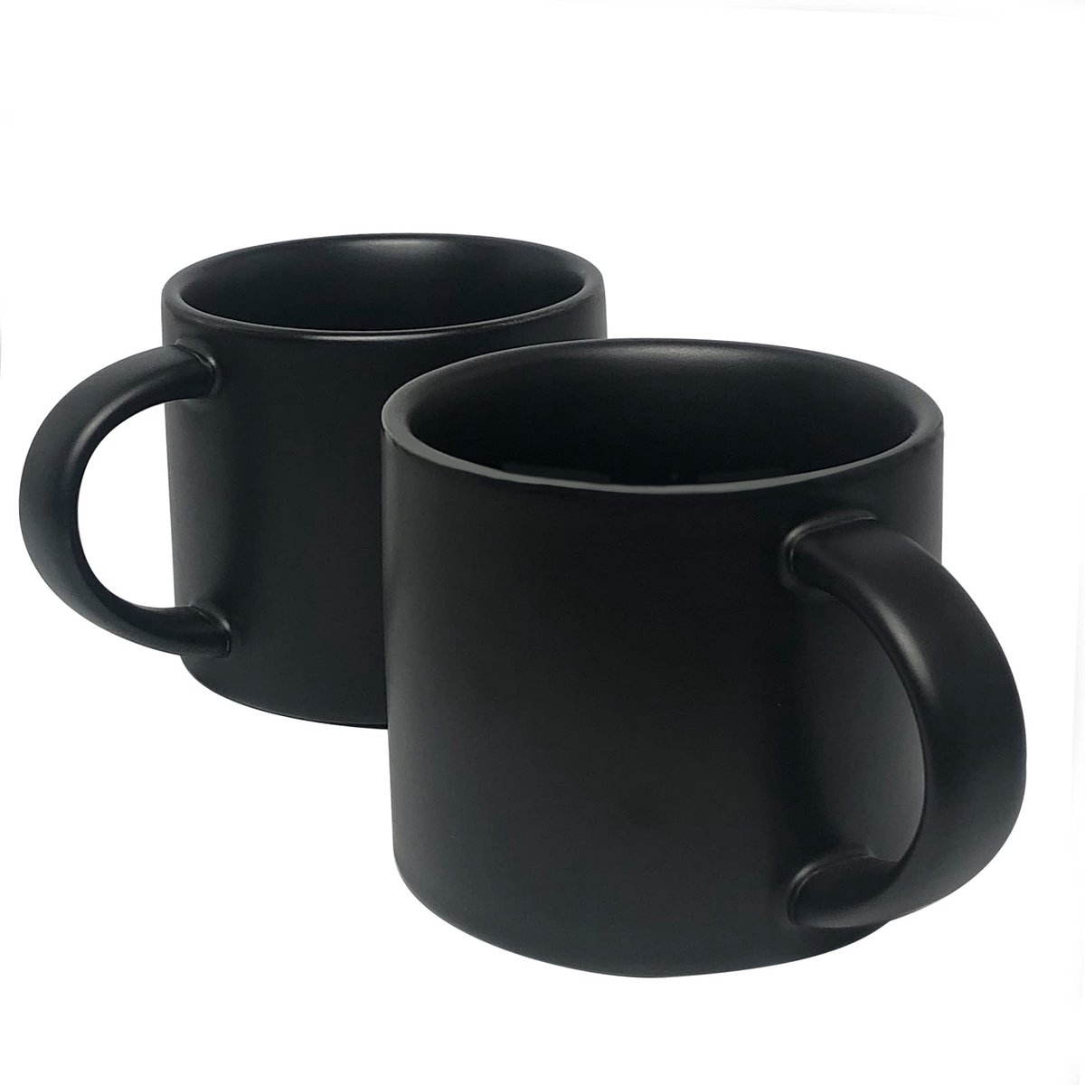 Omgoods - Set van 2 Matte Keramische Mokken 420ml voor Koffie en Thee