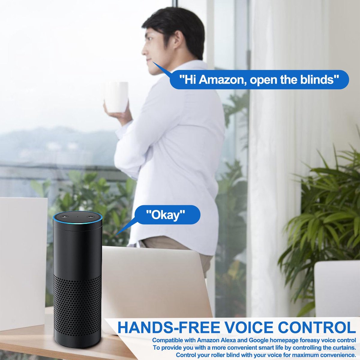 SnelShoppen - Smart WLAN Garagedeuropener met Reed-Sensor, Mobiele Telefoon Bediening, Compatibel met Alexa/Google Home/Tuya App, Spraakbesturing, Tim