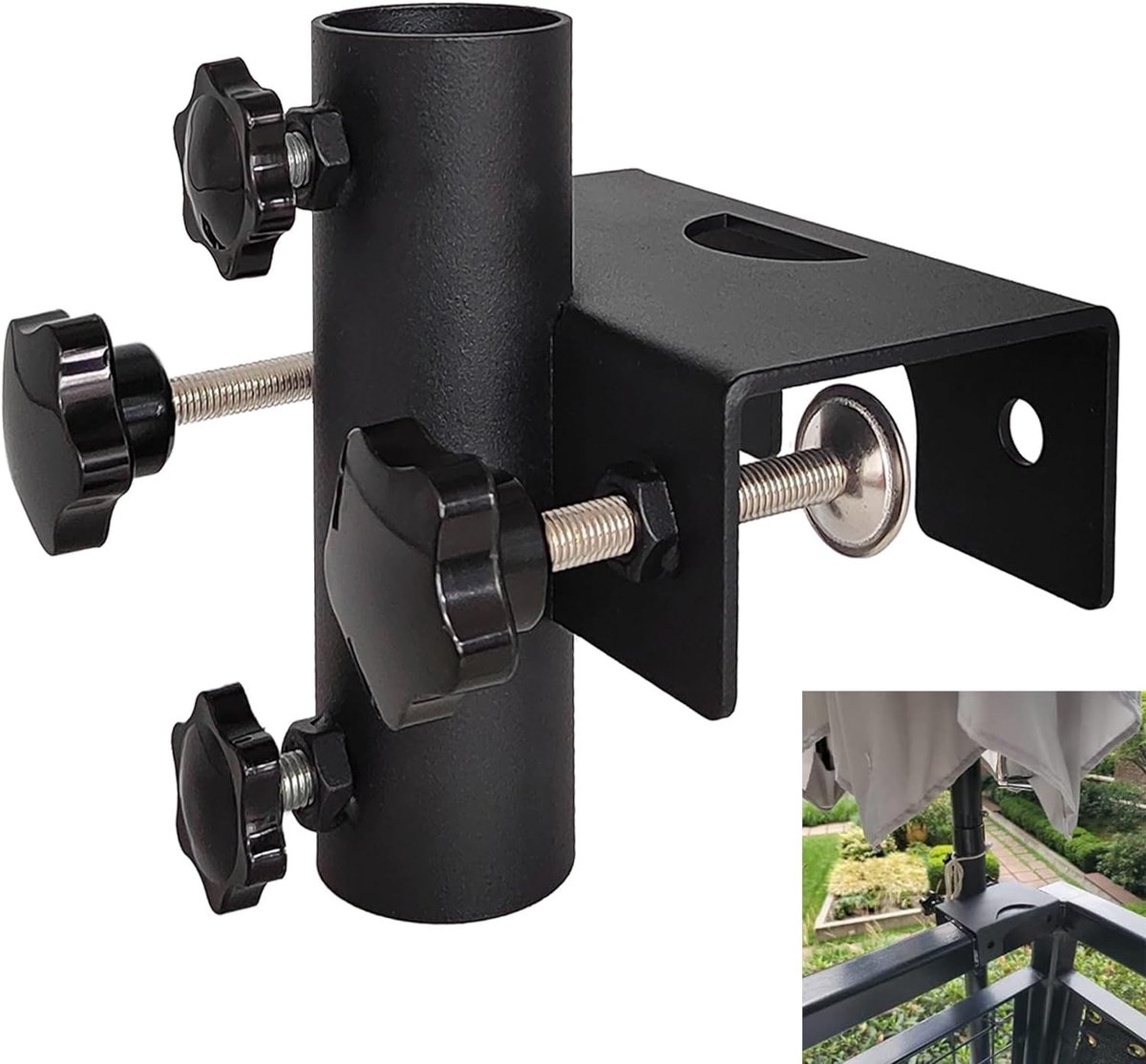 Omgoods - Heavy Duty Parasolhouder voor Balkon en Tuin