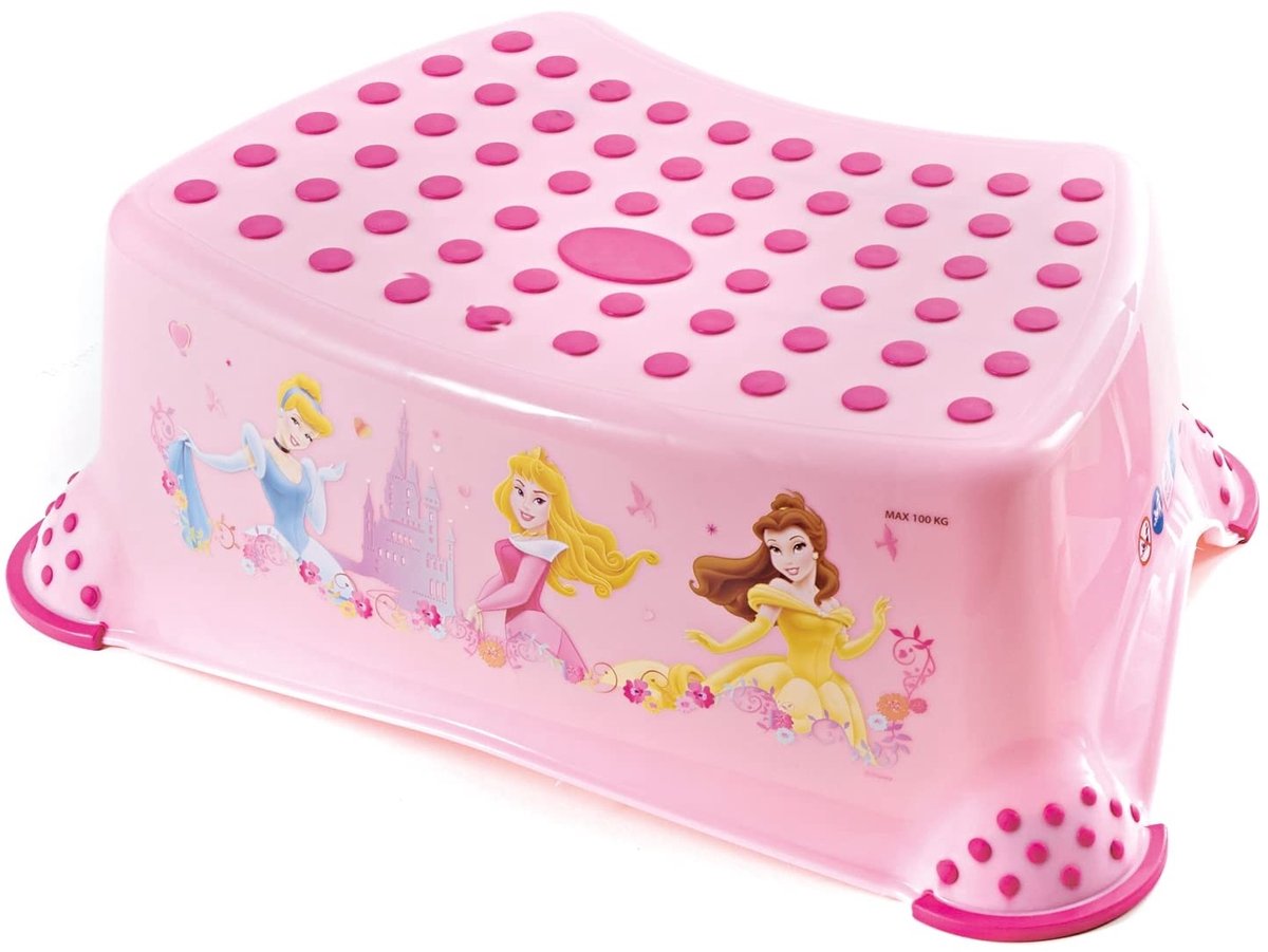 Omgoods - LULABI Hocker met Pootjes in Roze voor de Slaapkamer