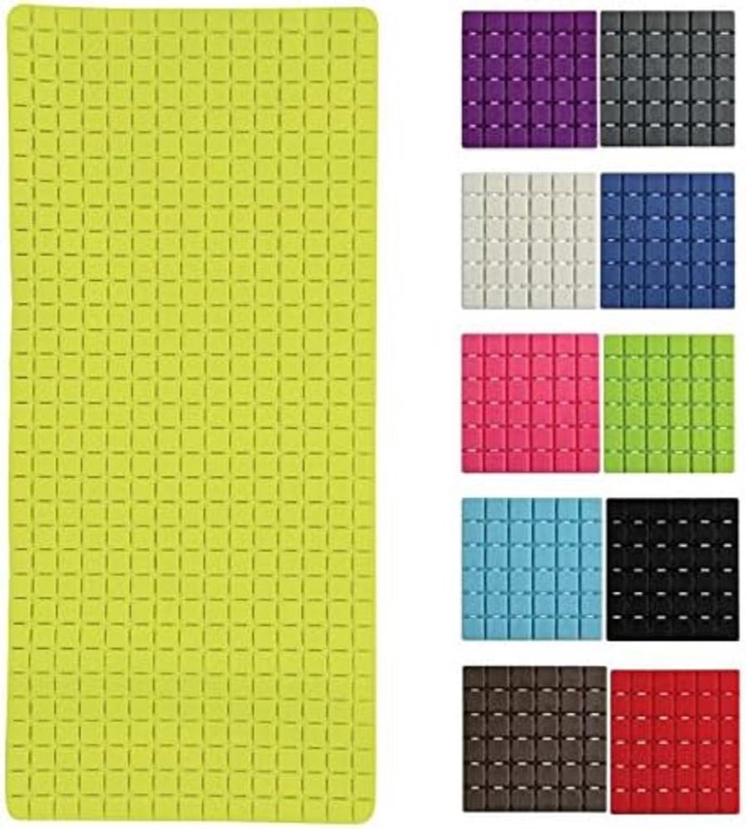 Omgoods - Badmat Groen - Uniek Design voor een Stijlvolle Badkamer