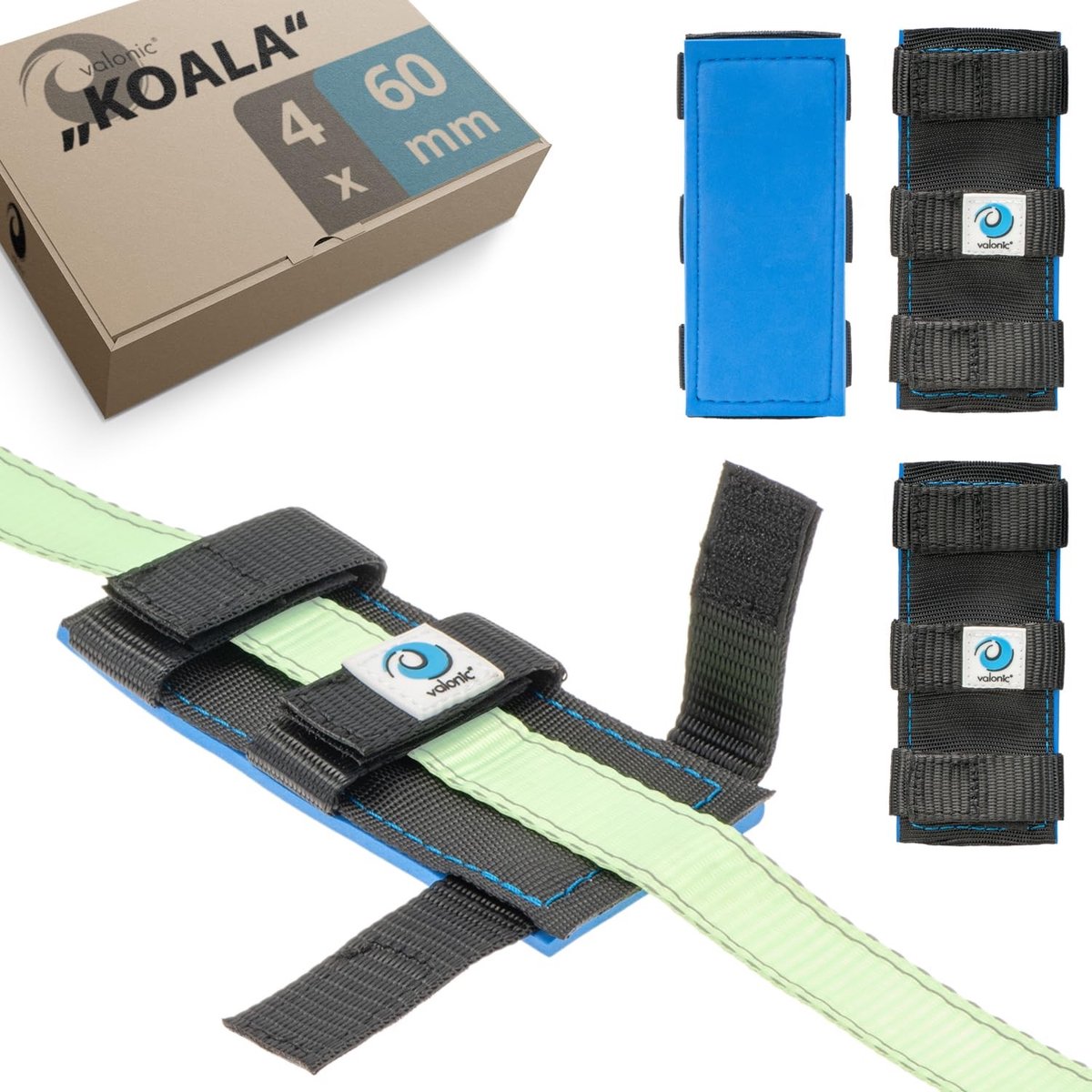 Omgoods - Set van 4 Randbeschermers voor Spanbanden met Opbergtas
