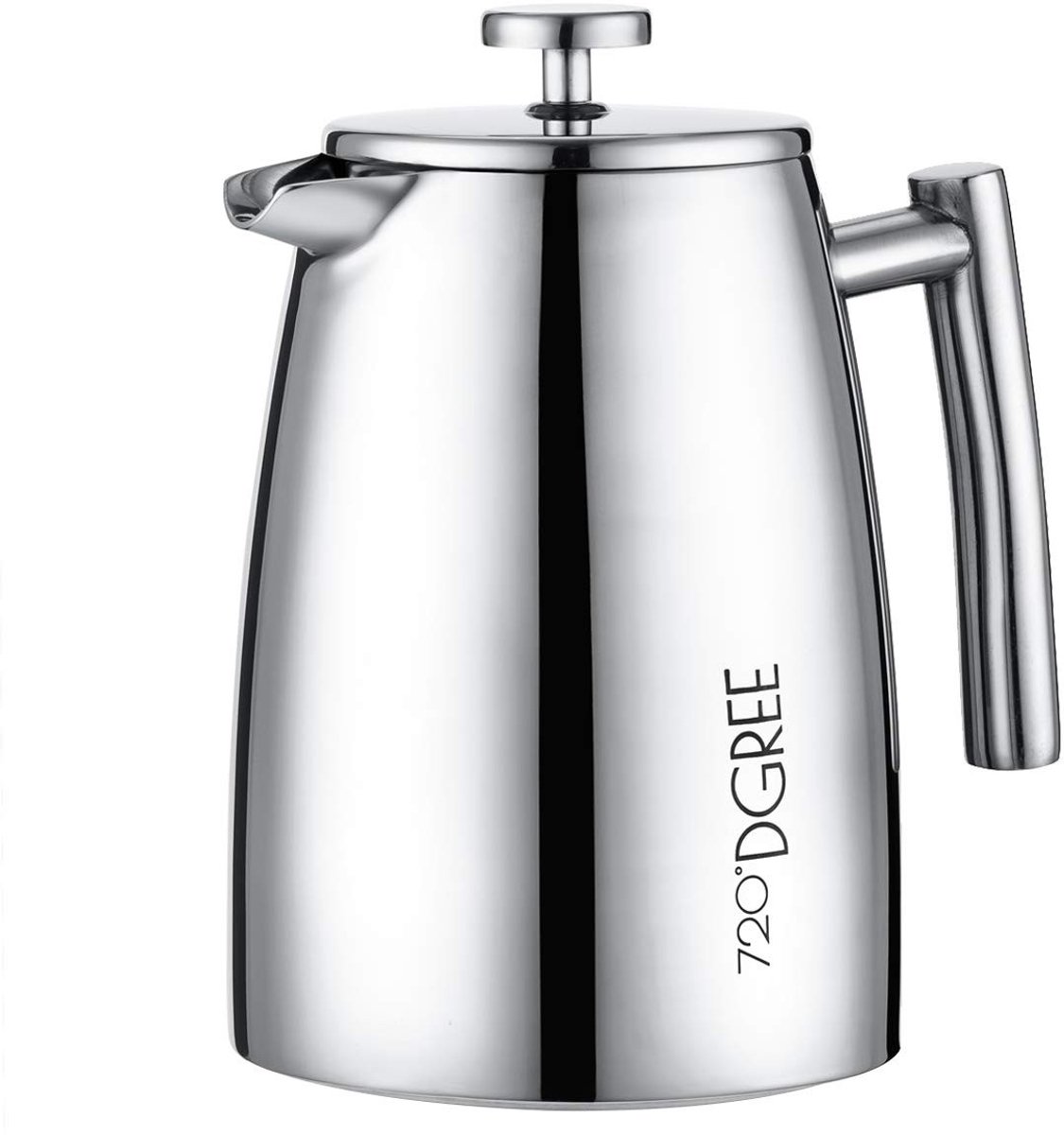 Omgoods - Premium Roestvrij Stalen French Press voor Koffie en Thee