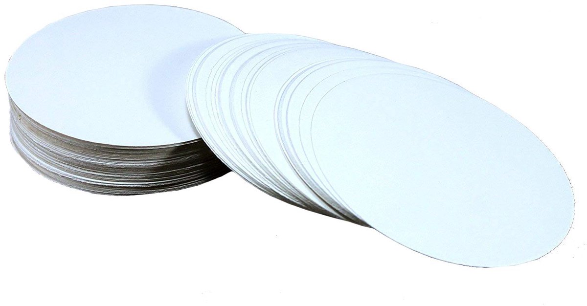 Omgoods - Disposable Paper Coasters - 100 Stuks Wegwerp Onderzetters voor Bars en Feesten