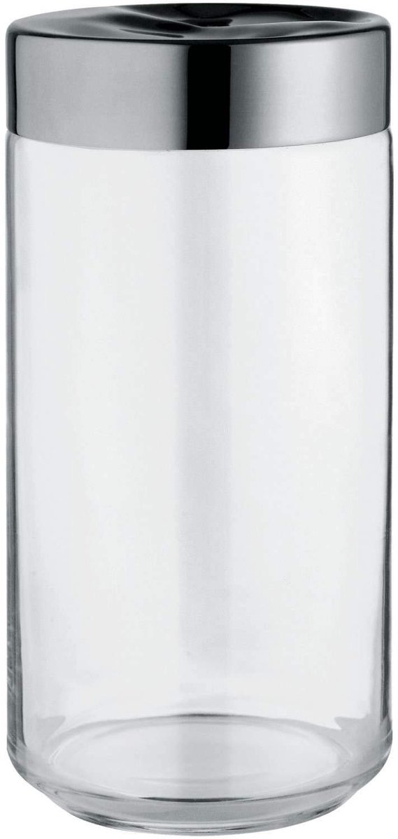 Omgoods - Design Hermetische Keukenpot van Glas met RVS Deksel 150 cl
