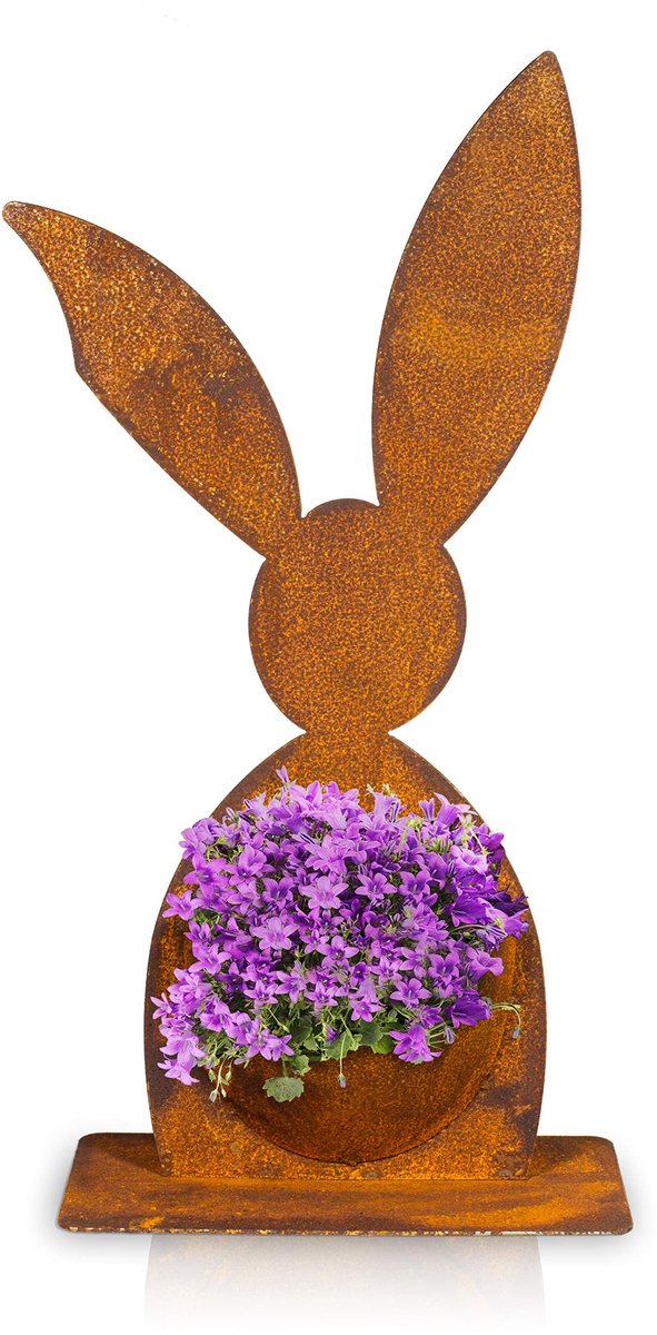 Omgoods - Patina Hare Tuindecoratie voor Lente en Pasen