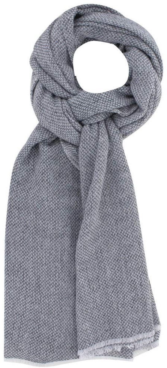 Omgoods - Unisex Sjaal van Wol en Kasjmier, Blauw