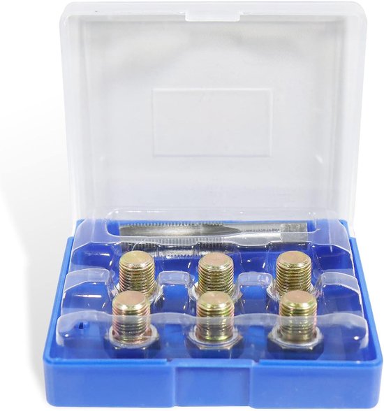 13-delige olieaftapplug reparatieset M13 x 1,25 mm draad Reparatieset voor olieaftapplug — afbeelding 5