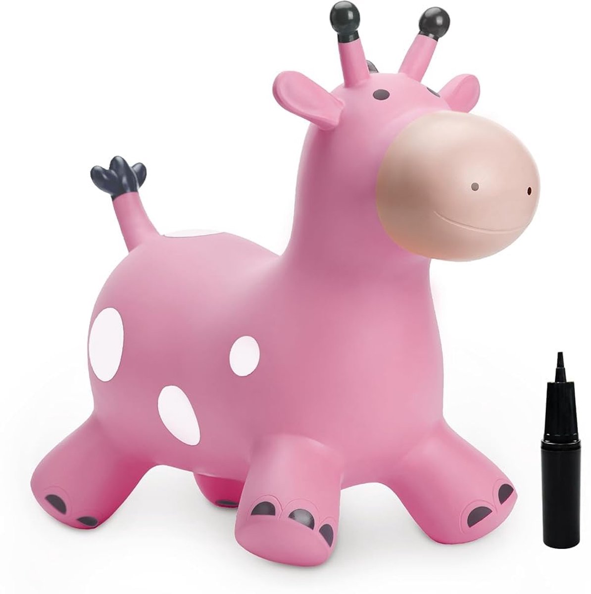 Planet Animal Hopper voor kinderen, Toddler Ride-on Giraffe, Springpaard Hopper, springen paard, Hopping speelgoed cadeau voor jongens meisjes, opblaasbare Hopper Bouncy