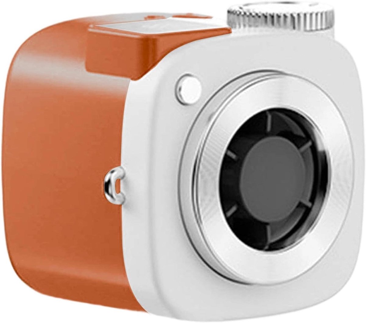 Draagbare Mini Ventilator - Zakventilator Camera - Persoonlijk Koelen - 199 Snelheden - 5x5x5 cm - Oranje