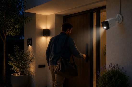 EZVIZ H3K PoE 4K Beveiligingscamera Buiten - AI-detectie, Nachtvisie & Active Defense - IP67 - PoE & SD van EZVIZ — afbeelding 5